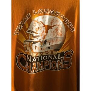 Texas Longhorns 2005 National Champions Football Graphic Tee